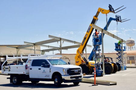 Steel-fabrication-for-luke-flight-canopy---agate-steel